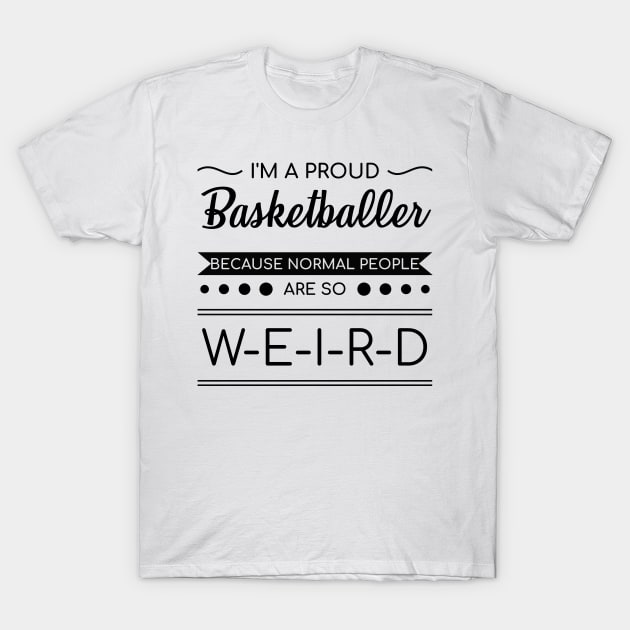 Basket Ball Basketball Player Coach Courtgame T-Shirt by bigD